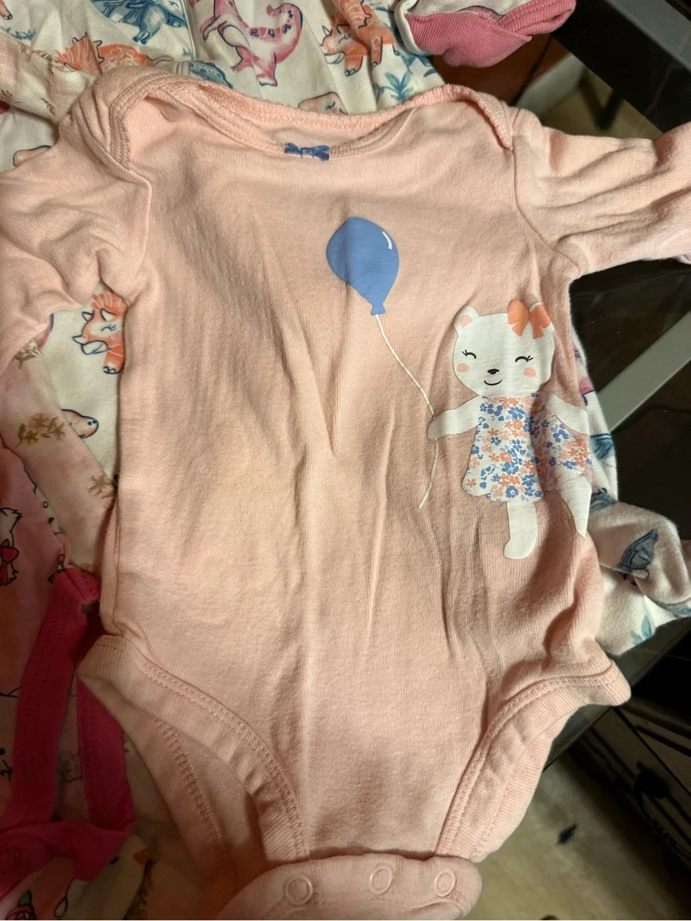 Gerber Pink Floral & Sunflower Mix Kids Pajama Set